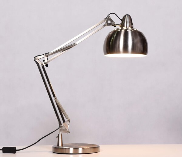 LAMPA BIURKOWA SREBRNA RIGORRIA