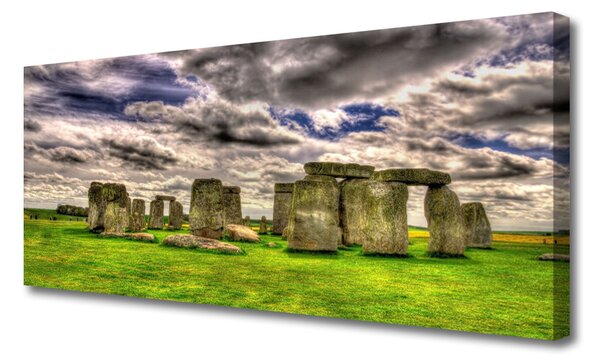 Fotoobraz na płótnie Tajemniczy Krąg Stonehenge