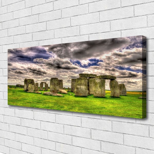 Fotoobraz na płótnie Tajemniczy Krąg Stonehenge