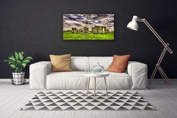 Fotoobraz na płótnie Tajemniczy Krąg Stonehenge