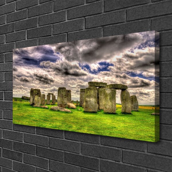 Fotoobraz na płótnie Tajemniczy Krąg Stonehenge