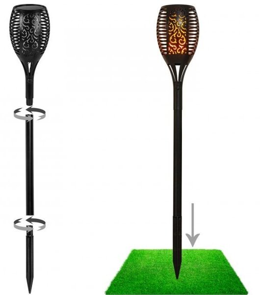 VOLTRONIC Solar LED zestaw 33 LED, 4 szt