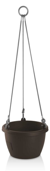 Gardenico Doniczka samonawadniająca wisząca Marina brązowy, śr. 25 cm