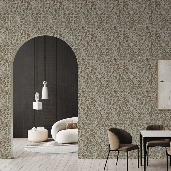 Tapety Ptaki wśród drzew granatu w naturalnym otoczeniu, Tapety Z kwiatami, a00699 : Uwalls.pl