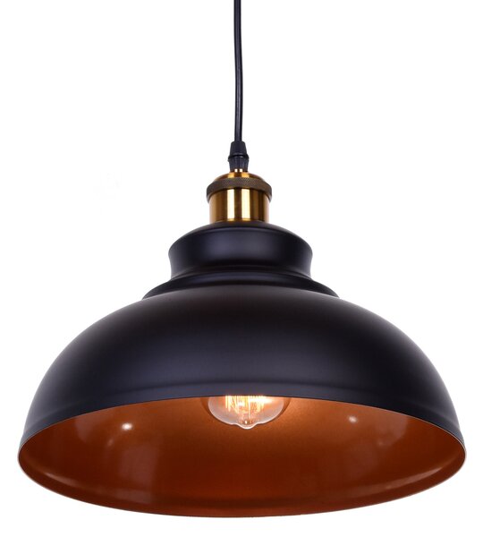 LAMPA WISZĄCA LOFT CZARNA BOGGI