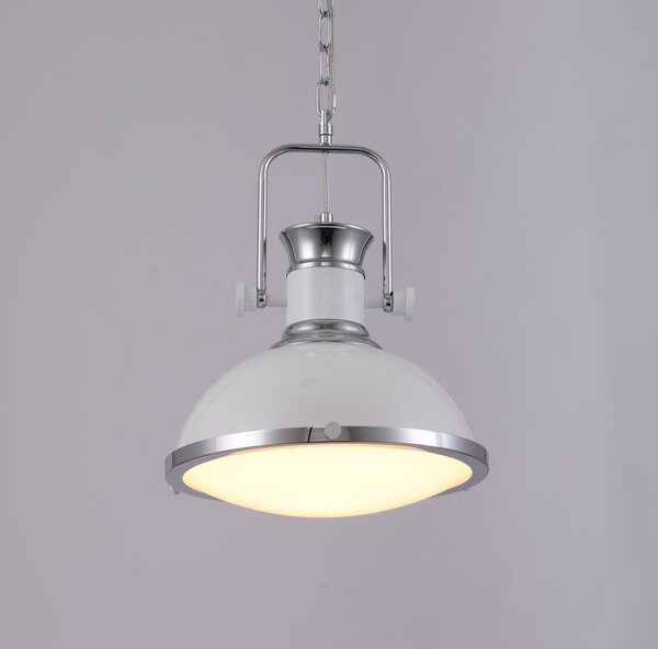 LAMPA WISZĄCA LOFT BIAŁA BATORE W1