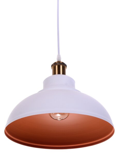 LAMPA WISZĄCA LOFT BIAŁA BOGGI
