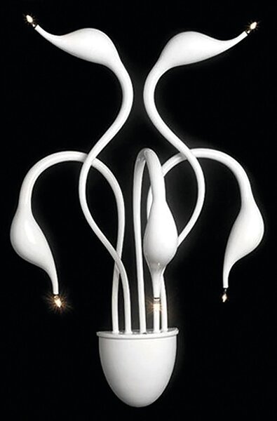 LAMPA ŚCIENNA KINKIET NOWOCZESNY MAGICA WHITE W5