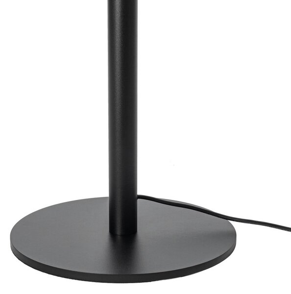 Lampa stojąca Frile Arcchio, możliwość ściemniania, czarny, salon / jadalnia, aluminium, nowoczesny