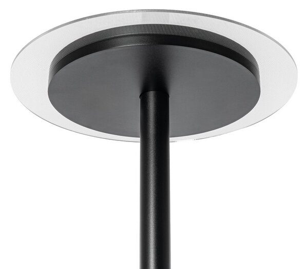Lampa stojąca Frile Arcchio, możliwość ściemniania, czarny, salon / jadalnia, aluminium, nowoczesny