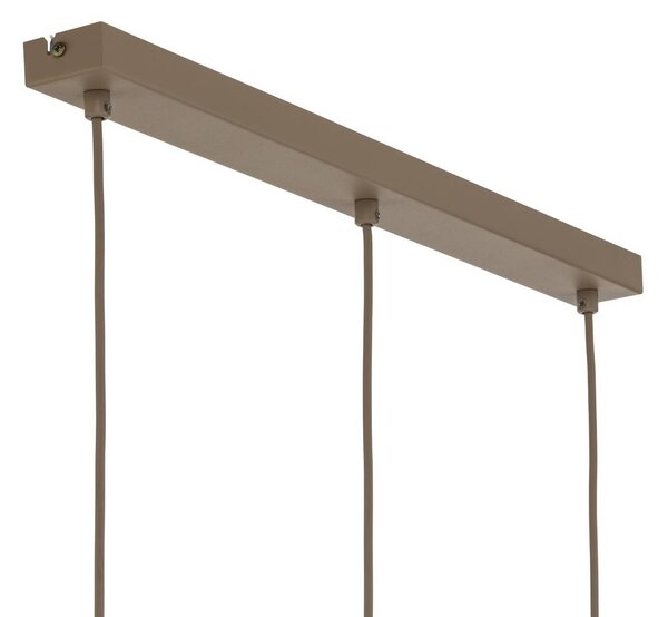 Lampa wisząca Sool Luminex, możliwość ściemniania, kremowy / amber, salon / jadalnia, metal