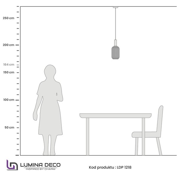 LAMPA WISZĄCA LOFT BIAŁA RICO