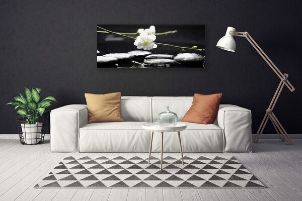 Obraz canvas na ścianę Kwitnąca Gałązka Jabłoni