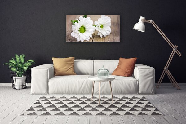 Obraz canvas na ścianę Subtelny Akcent Kwiatowy