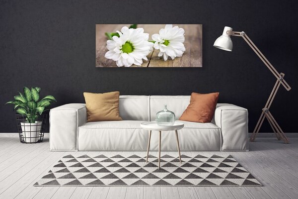 Obraz canvas na ścianę Subtelny Akcent Kwiatowy