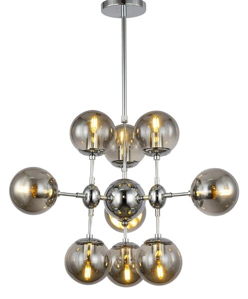 NOWOCZESNA LAMPA WISZĄCA GALA CHROM W10