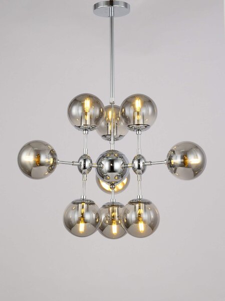NOWOCZESNA LAMPA WISZĄCA GALA CHROM W10