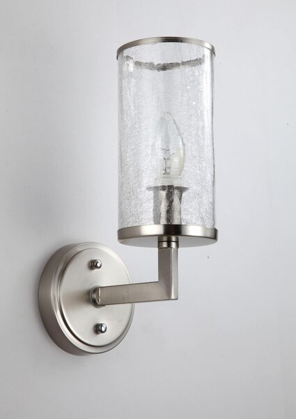 LAMPA ŚCIENNA KINKIET SATYNOWY HOWARD W1