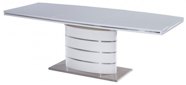 Stół FANO rozkładany biały w nowoczesnym stylu 80x120 Signal FANOB120