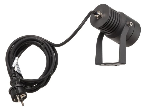 Zewnętrzna Lampa Lucande, Jon, szary, aluminium, nowoczesny