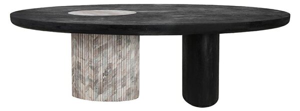 MaMaison stół do jadalni ATLANTE 240 marmur Sawar drewno mango