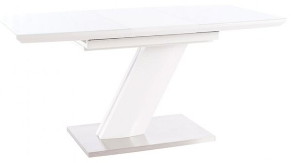 Stół rozkładany TORONTO 80x120(160) biały mat nowoczesny Signal TORONTOBB120