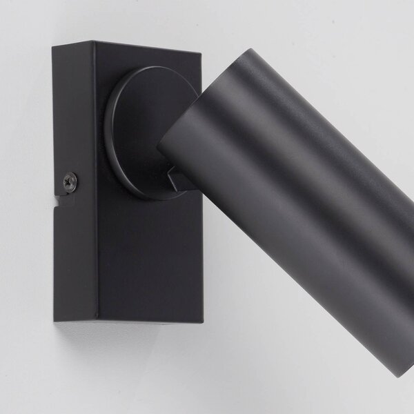 Schöner Wohnen Kinkiet RIK, czarny, salon / jadalnia, aluminium, nowoczesny