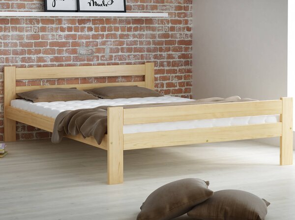 Łóżko drewniane Manta 120x200 eko sosna