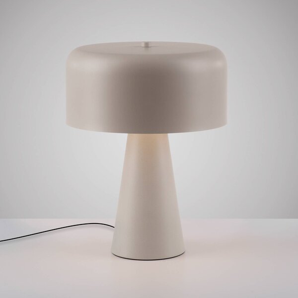 Schöner Wohnen Lampa stołowa PENTO, kremowy / amber, salon / jadalnia, metal, nowoczesny
