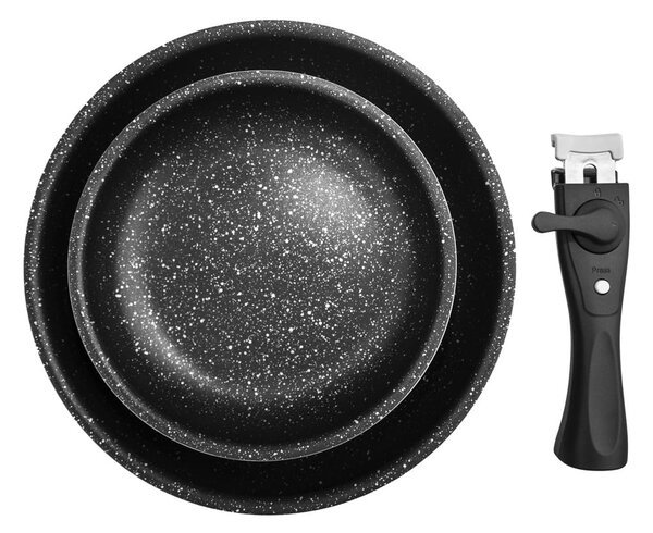 Patelnie aluminiowe 2 szt. Grande Combi – Orion