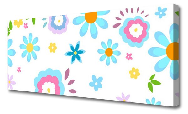 Obraz canvas na ścianę Harmonijny Bukiet Ścienny