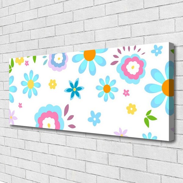 Obraz canvas na ścianę Harmonijny Bukiet Ścienny