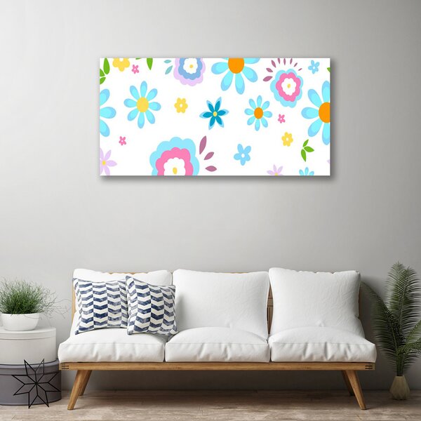 Obraz canvas na ścianę Harmonijny Bukiet Ścienny