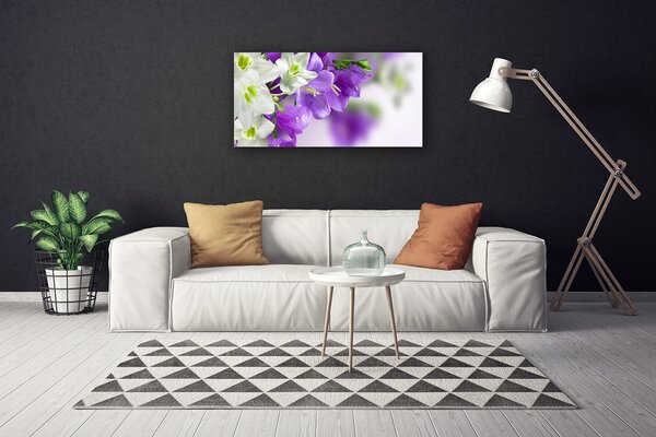 Obraz canvas na ścianę Wyrafinowany Motyw Roślinny