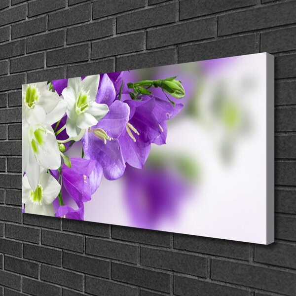 Obraz canvas na ścianę Wyrafinowany Motyw Roślinny