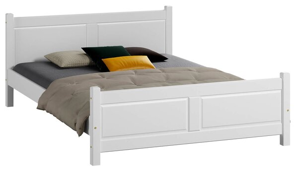 Łóżko drewniane Lena 160x200 białe
