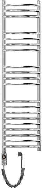 Mexen Eros grzejnik elektryczny 1200 x 318 mm, 300 W, chrom - W112-1200-318-2300-01