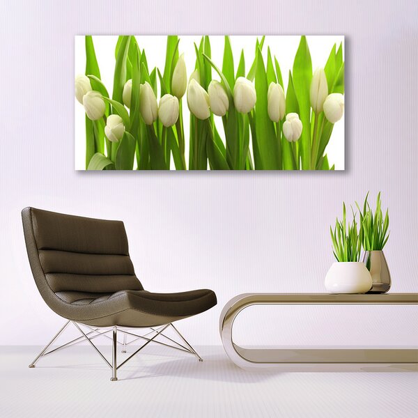Obraz canvas na ścianę Kolorowy Zawrót Głowy: Tulipany