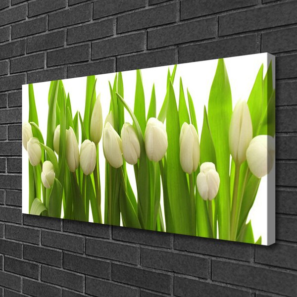 Obraz canvas na ścianę Kolorowy Zawrót Głowy: Tulipany