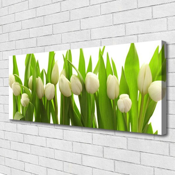 Obraz canvas na ścianę Kolorowy Zawrót Głowy: Tulipany