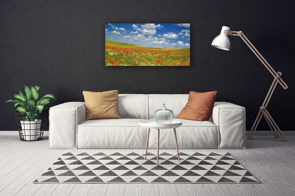 Obraz canvas na ścianę Sielski Pejzaż Polny