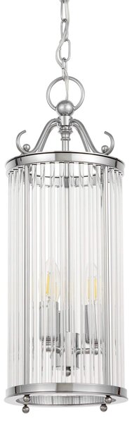 LAMPA WISZĄCA LOFT CHROMOWANA BOSTON W3
