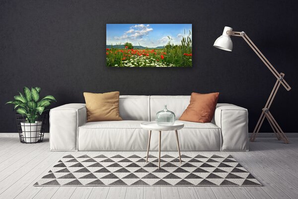 Obraz canvas Sielska Polana Kwiatowa