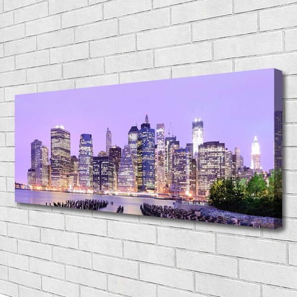 Obraz canvas Rytm Miejskiej Zabudowy
