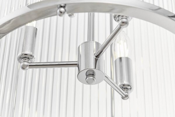 LAMPA WISZĄCA LOFT CHROMOWANA BOSTON W6