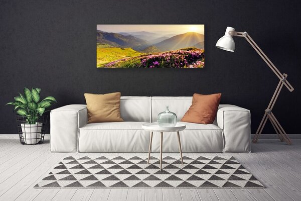 Obraz canvas na ścianę Panorama Górskiej Hali