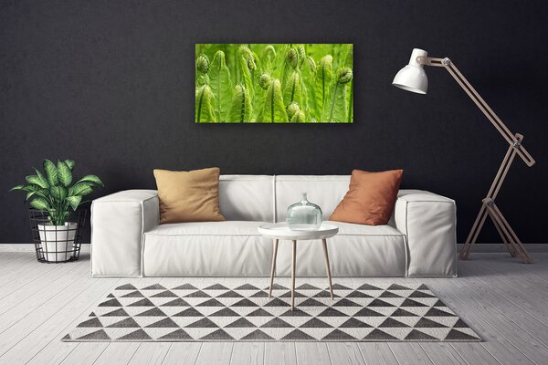 Obraz canvas Świeżość Zielonych Liści