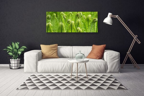 Obraz canvas Świeżość Zielonych Liści
