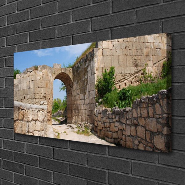 Obraz canvas Tajemnicze Ruiny Zamku