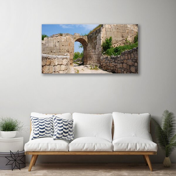 Obraz canvas Tajemnicze Ruiny Zamku
